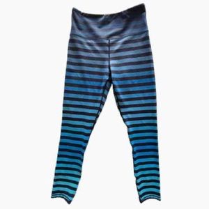 Zyia striped ombré leggings. Like new!